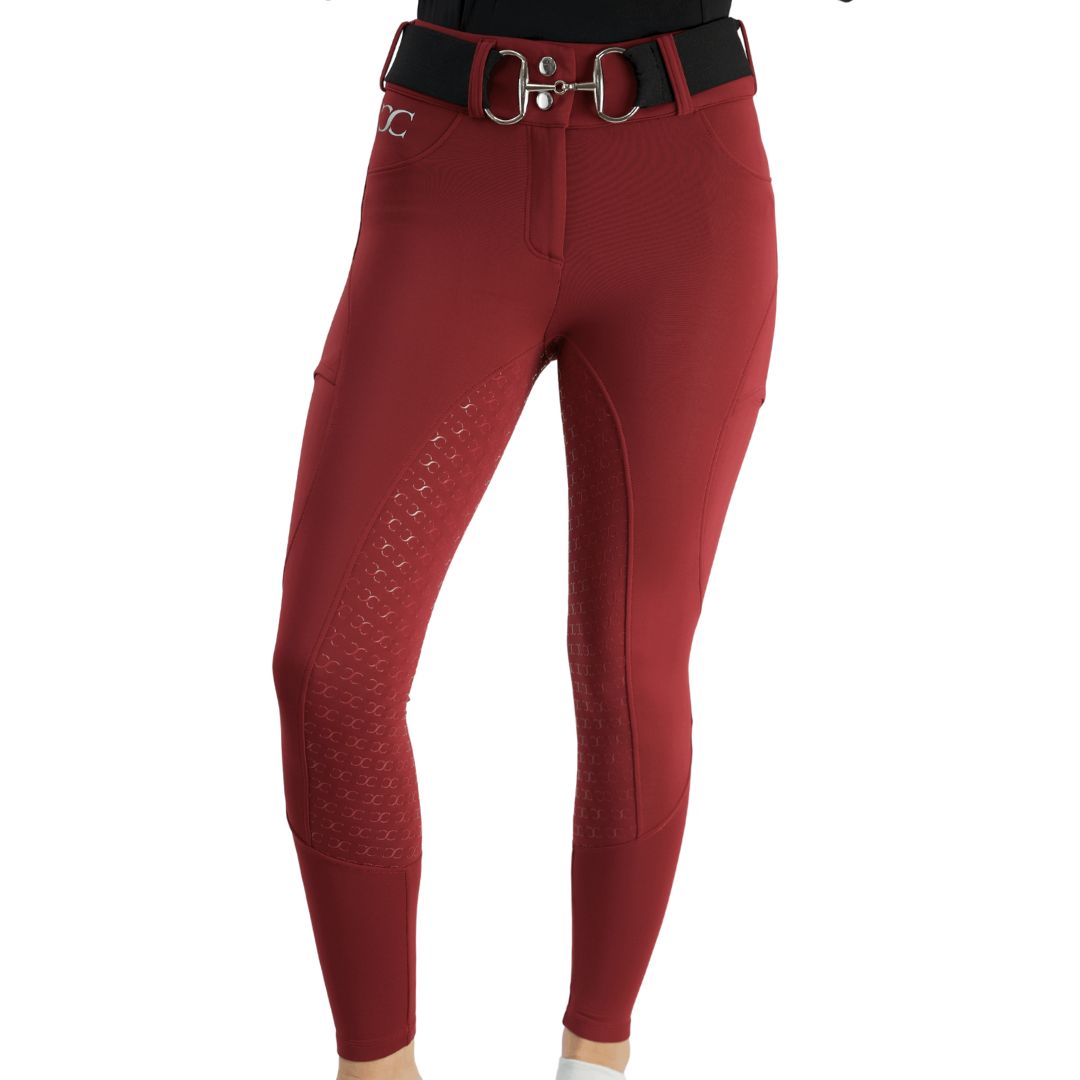 Pantalon d'équitation noir Winter Just Right