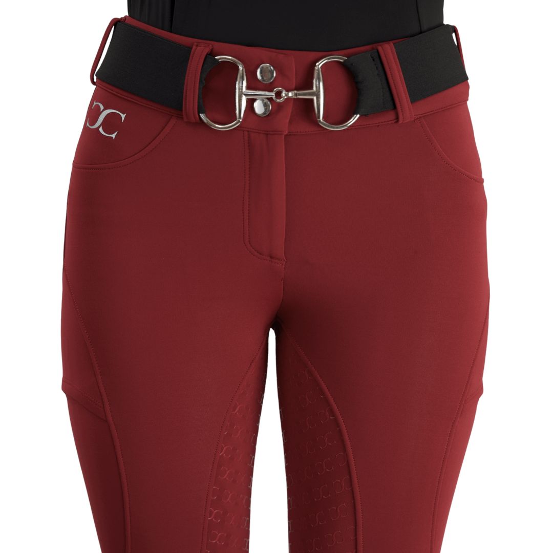 Pantalon d'équitation noir Winter Just Right