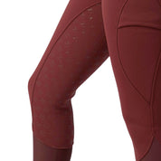 Ultra Warm Arctic Winter Tights in Winter Burgundy with Free Bit Belt