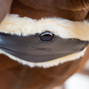 **NEW 3 PADS** Removable Genuine Sheepskin Pads for Long Comfort Girth