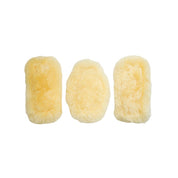 **NEW 3 PADS** Removable Genuine Sheepskin Pads for Long Comfort Girth