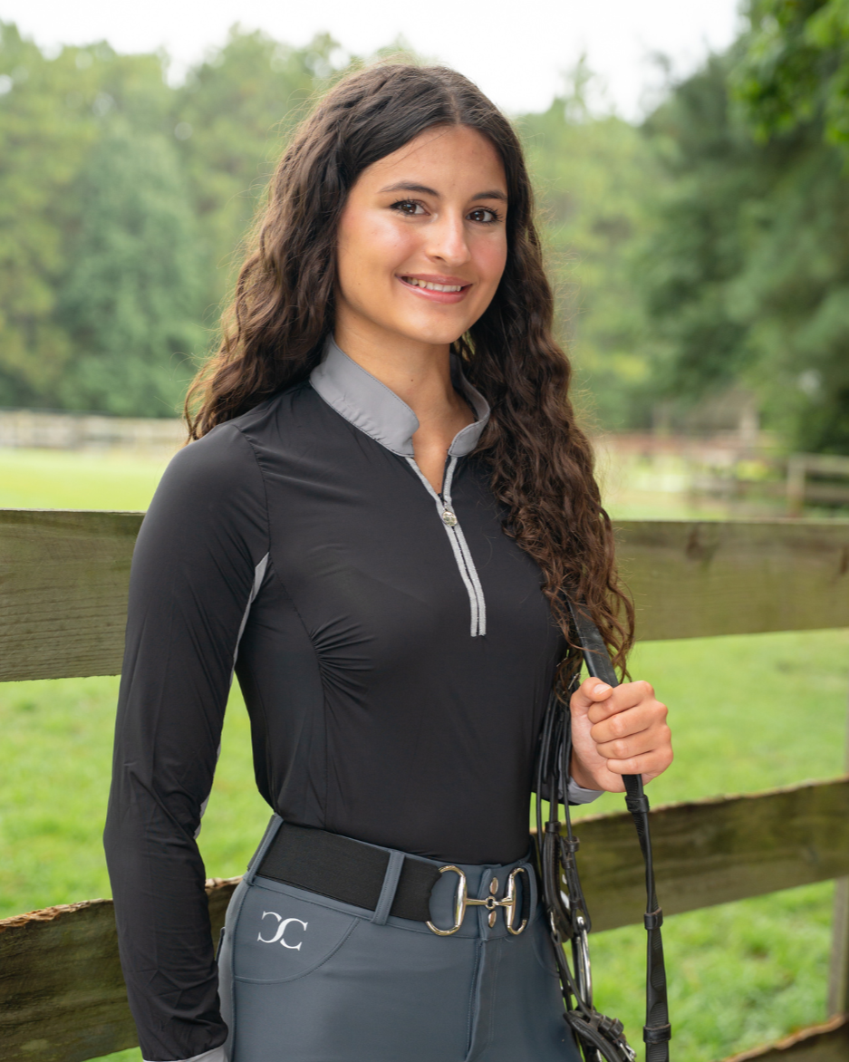Cool and Comfortable Black Sun Shirt with Glitter Bars
