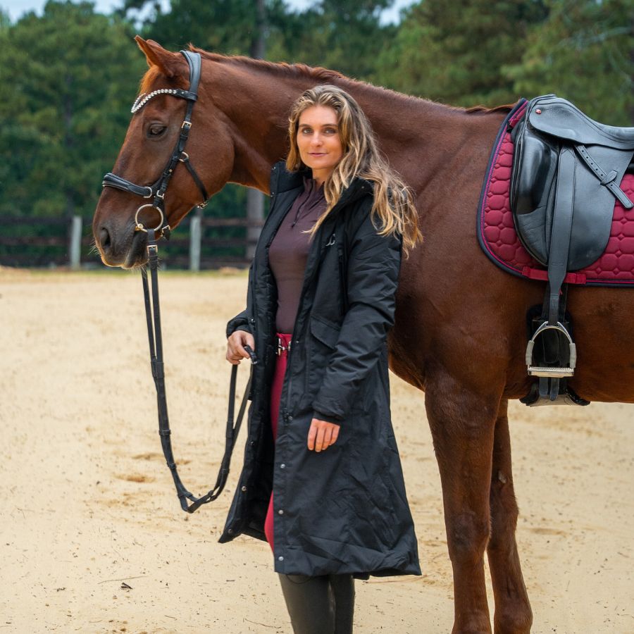 Waterproof/Windproof Long Riding Coat