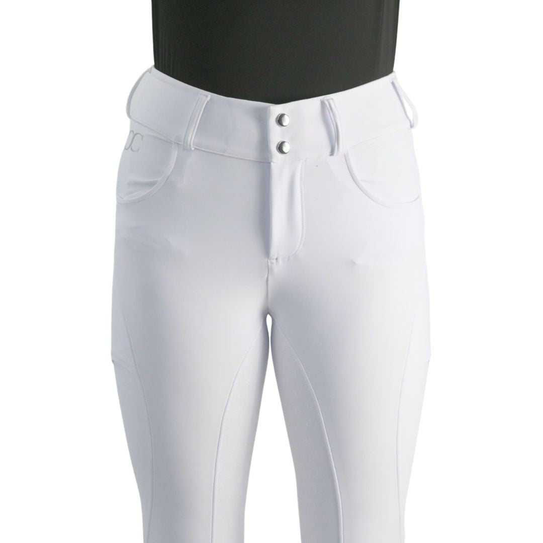 Culotte blanche extensible dans les 4 sens pour un confort ultime