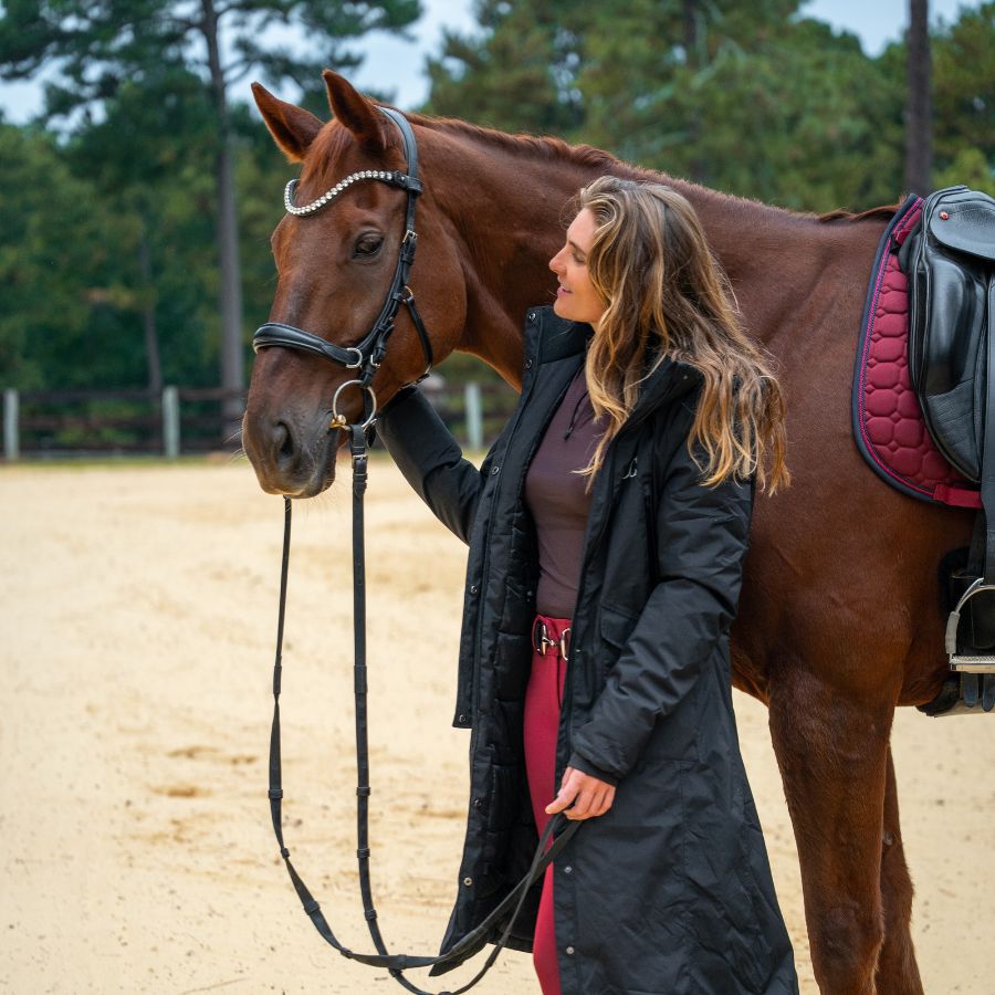 Waterproof/Windproof Long Riding Coat