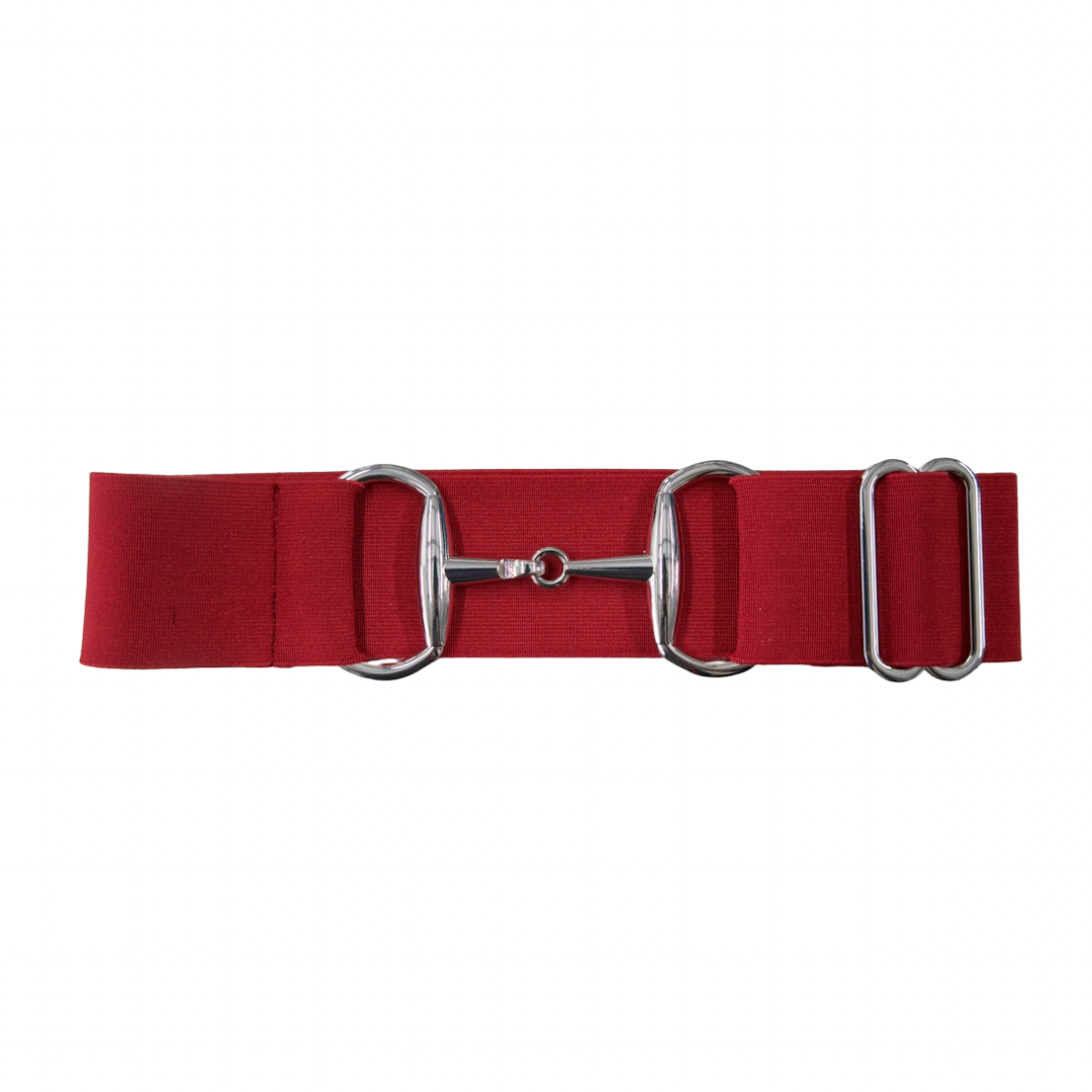 Burgundy Bit Belt