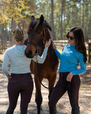 Farmers Defense UV Hoodie In Light Cyan