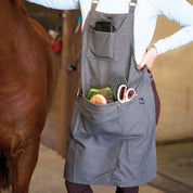 Farmers Defense Canvas Workhorse Apron in Dark Grey