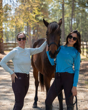 Farmers Defense UV Hoodie In Light Cyan