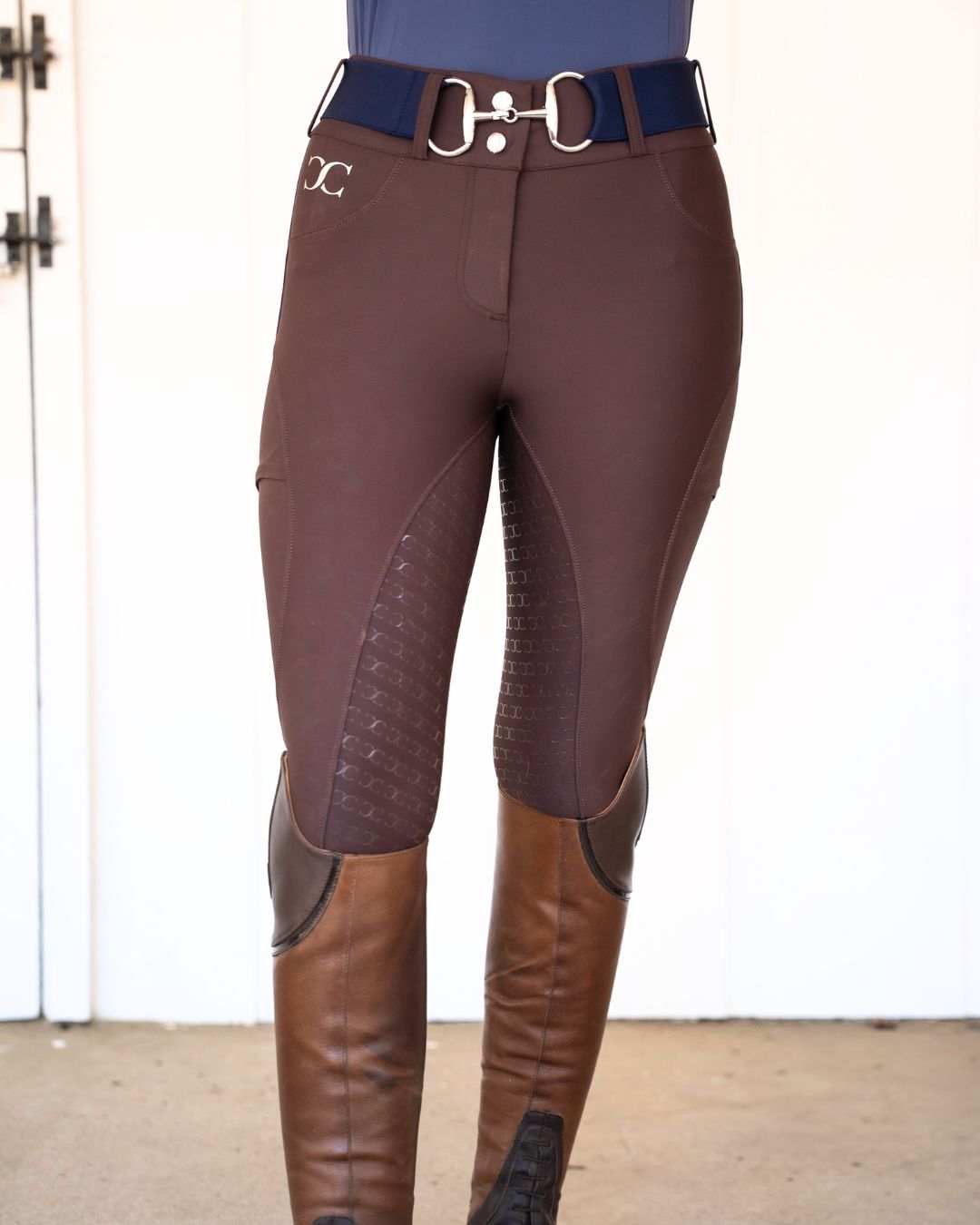 Chocolate Just Right Summer Breeches + Free Bit Belt