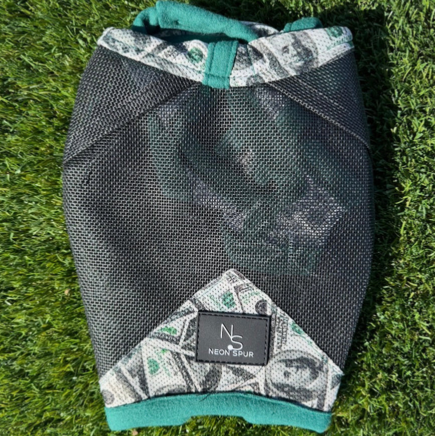 Entry Fees Fly Mask -Green