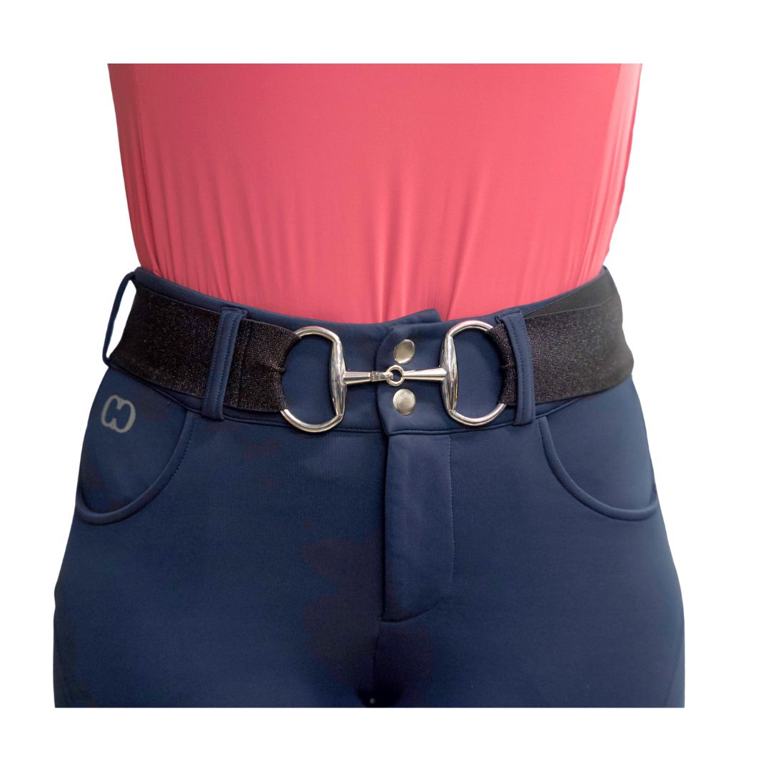 Black Shimmer Bit Belt