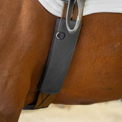 **NEW 3 PADS** Removable Leather Pads for Pressure Relief Comfort Long Girth
