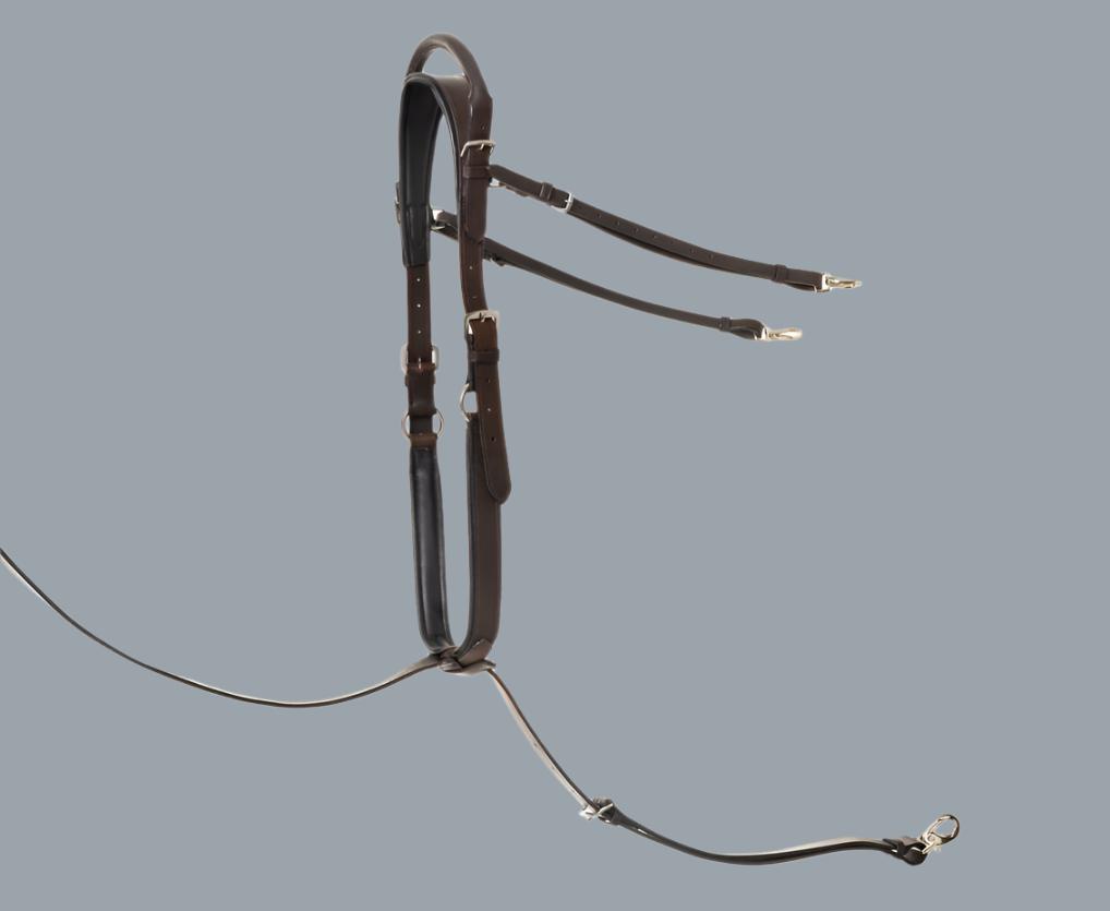 Running Martingale Add-On für Double Neck Strap