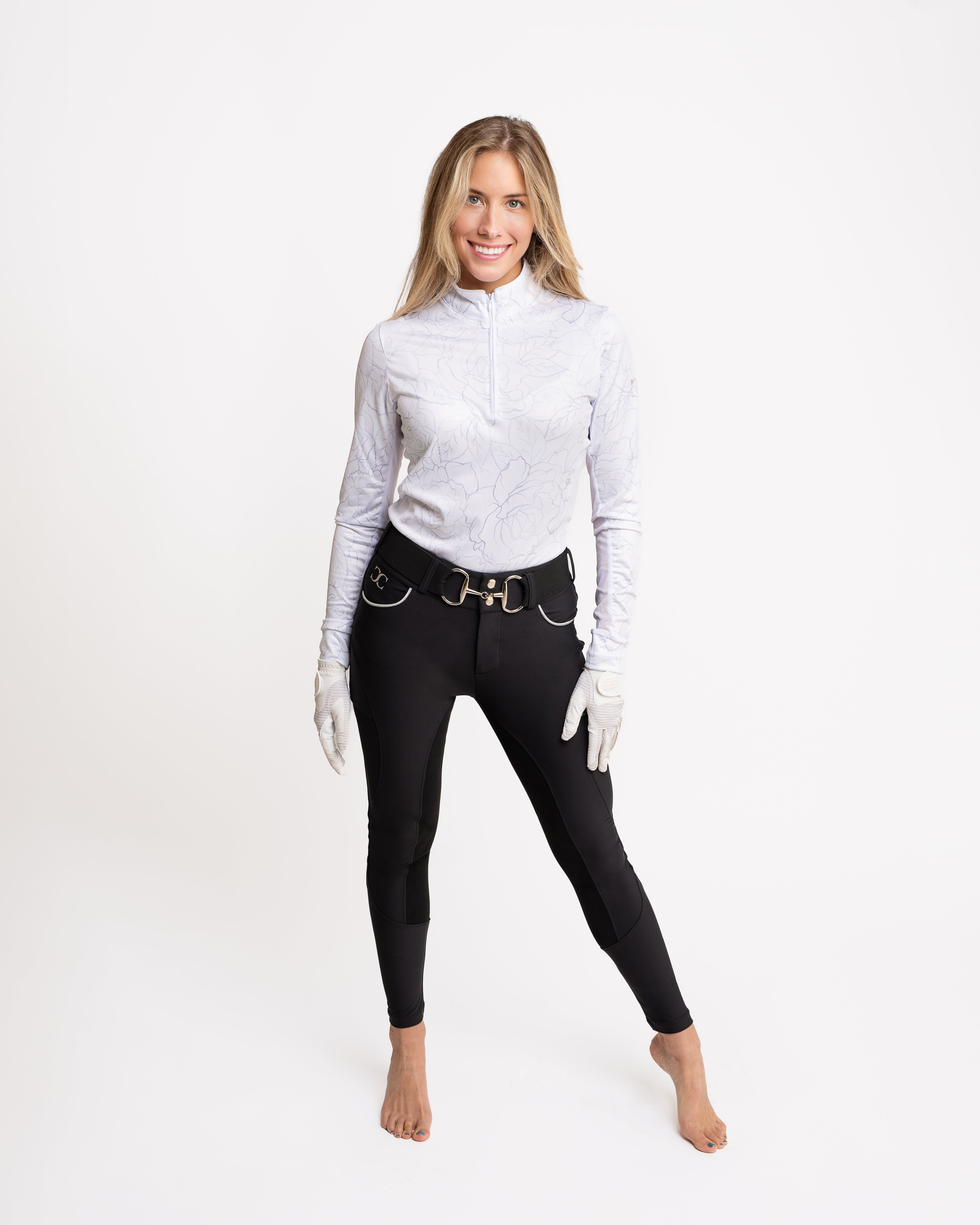 Black Breeches with Suede Seat – CorrectConnect