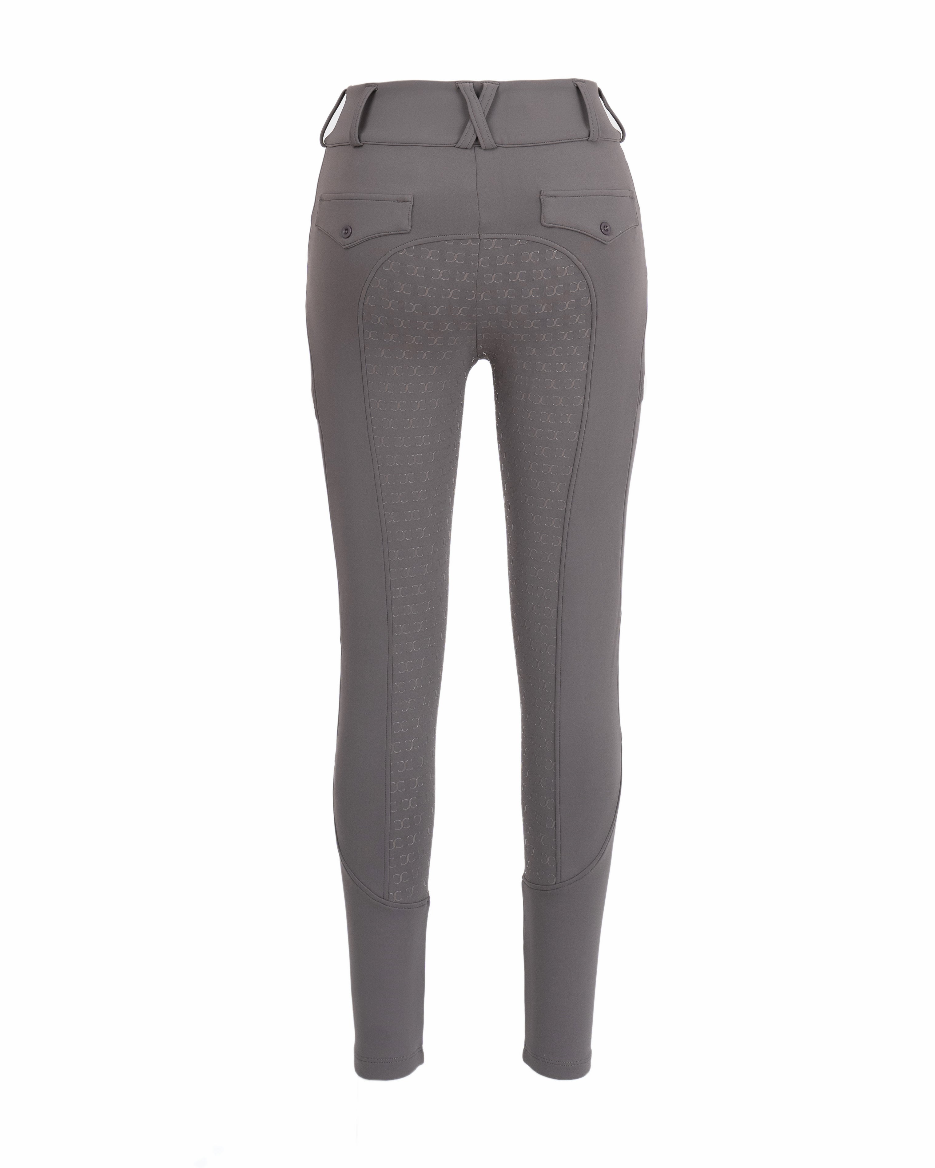 Dove Grey Mid-Weight Winter Breeches