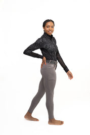 Dove Grey Mid-Weight Winter Breeches