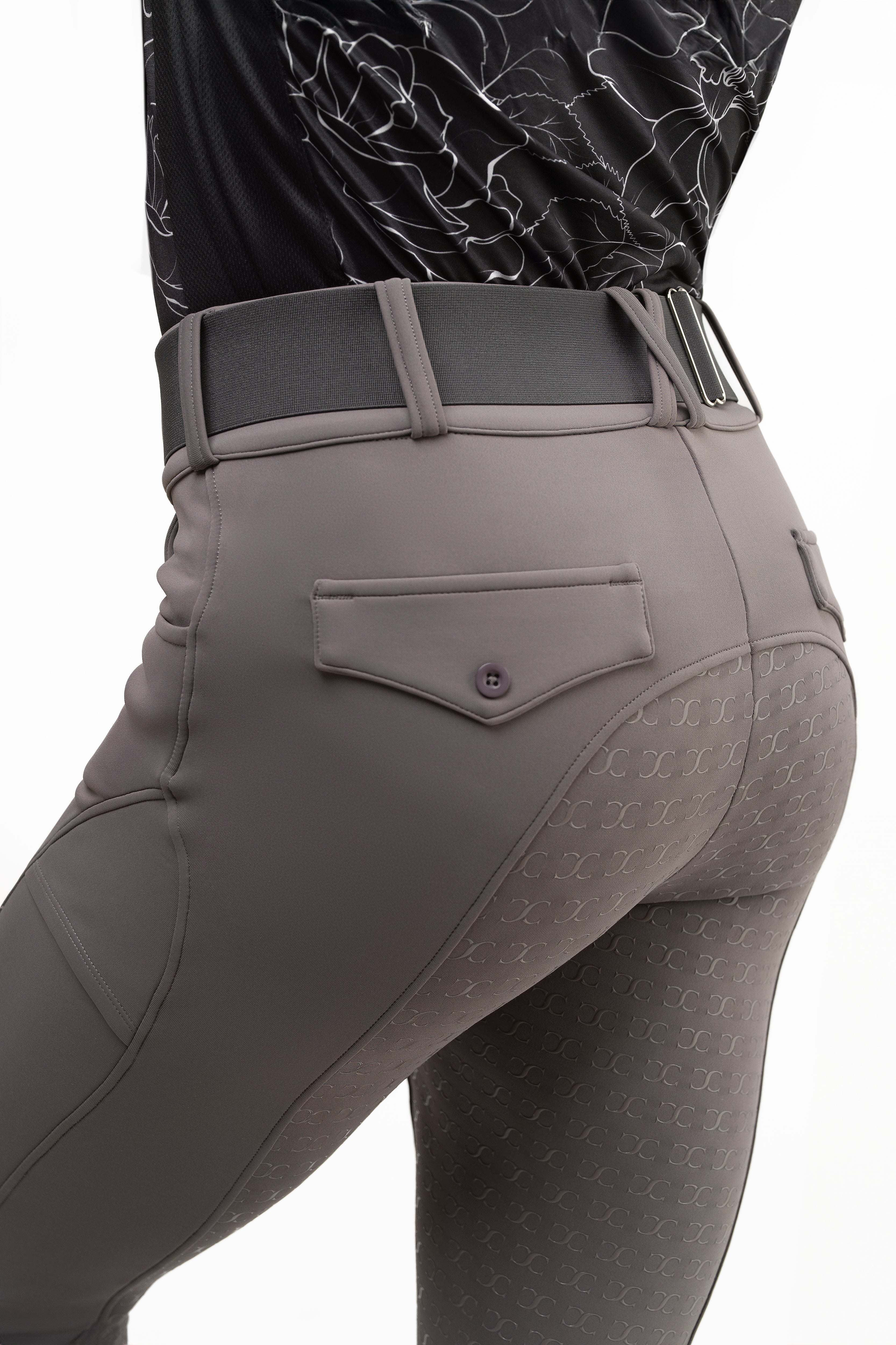 Dove Grey Mid-Weight Winter Breeches