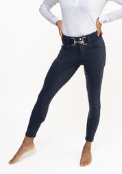 Navy Blue Mid-Weight Winter Full Seat Breeches