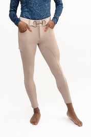 Culotte d'hiver beige fond intégral - stretch 4 directions avec tissu épais et douillet