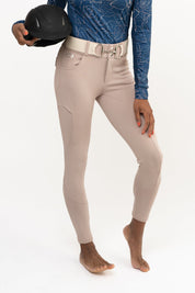 Culotte d'hiver beige fond intégral - stretch 4 directions avec tissu épais et douillet