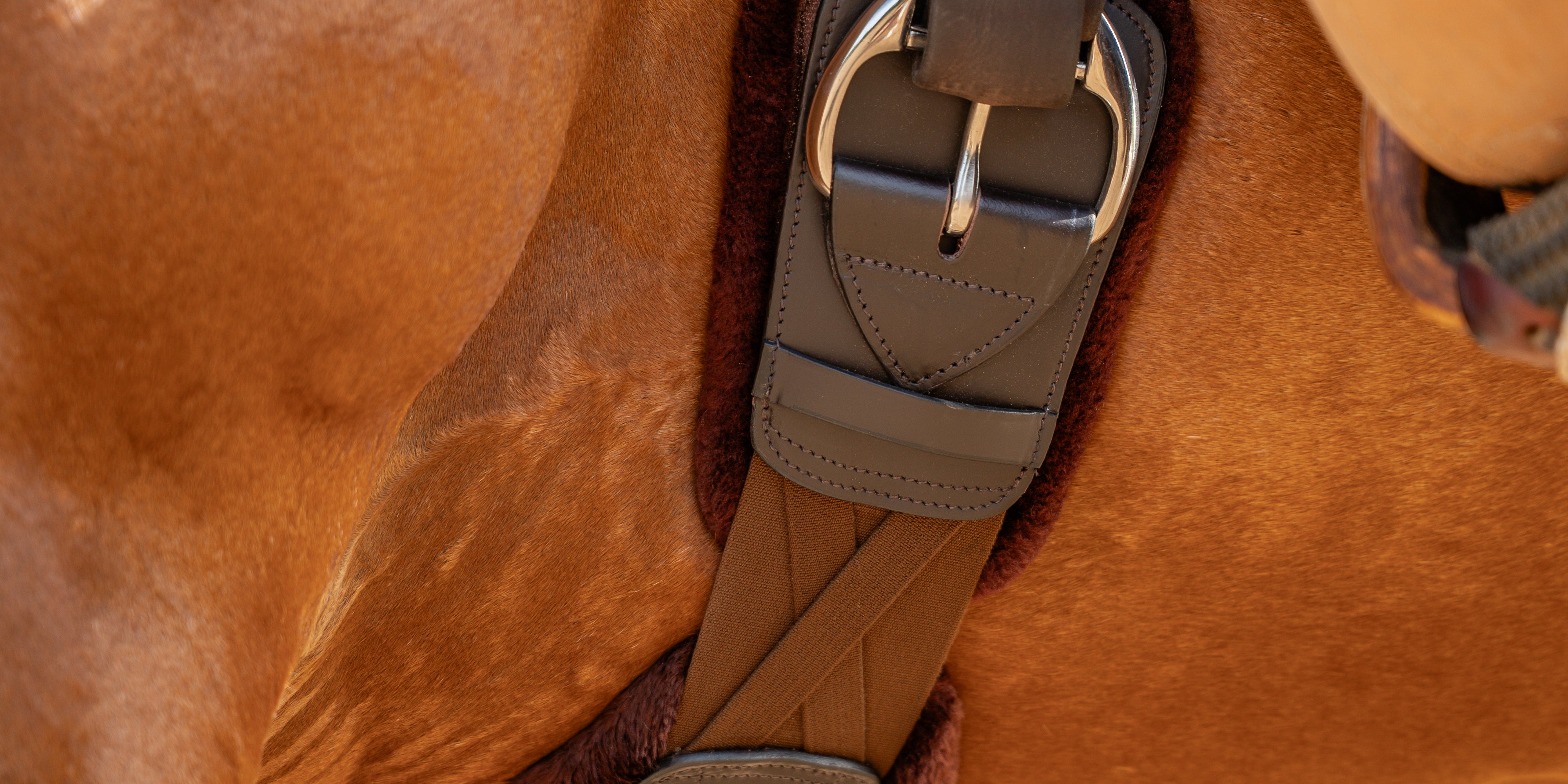 Pressure Relief Western Cinch with Fleece Pads