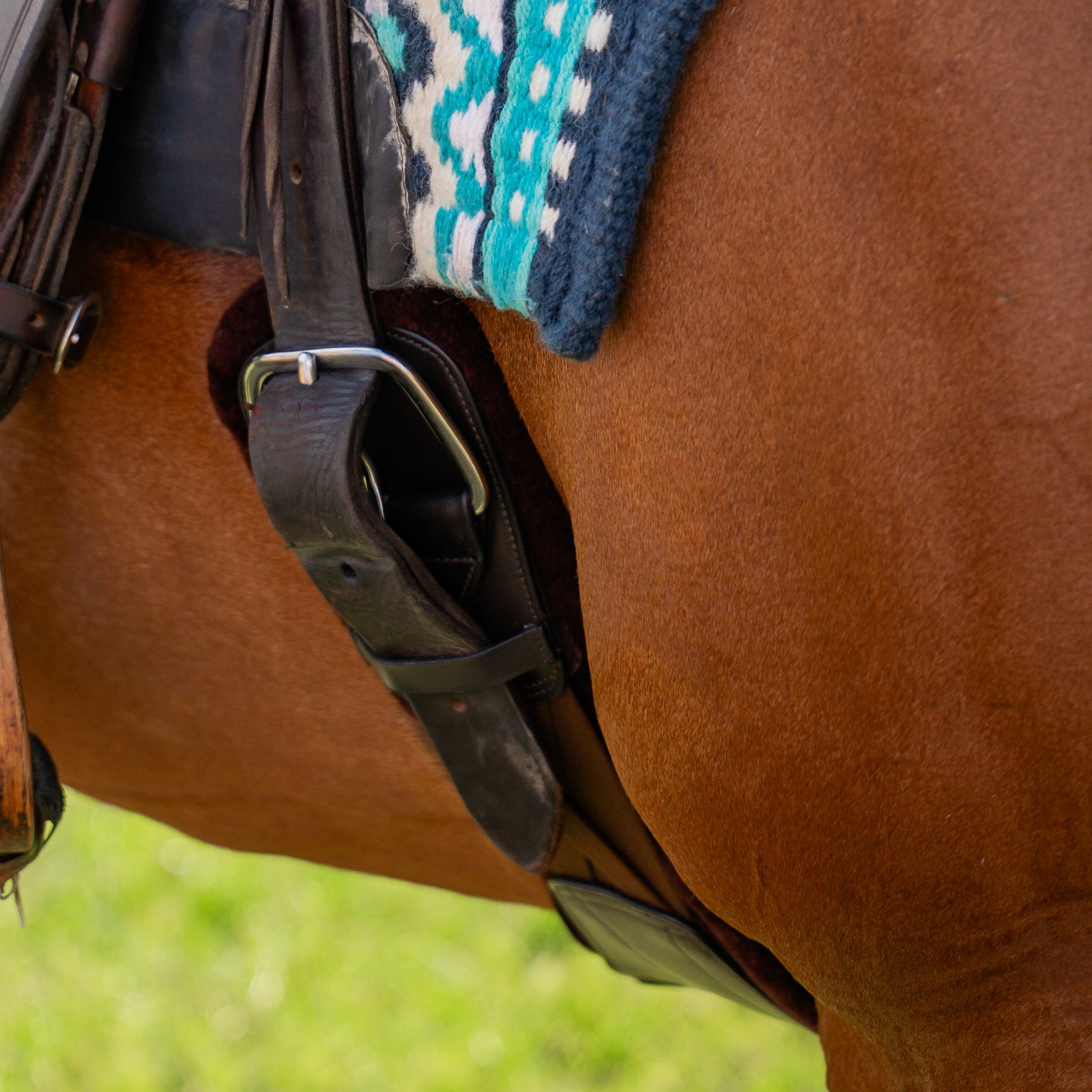 Pressure Relief Western Cinch with Fleece Pads