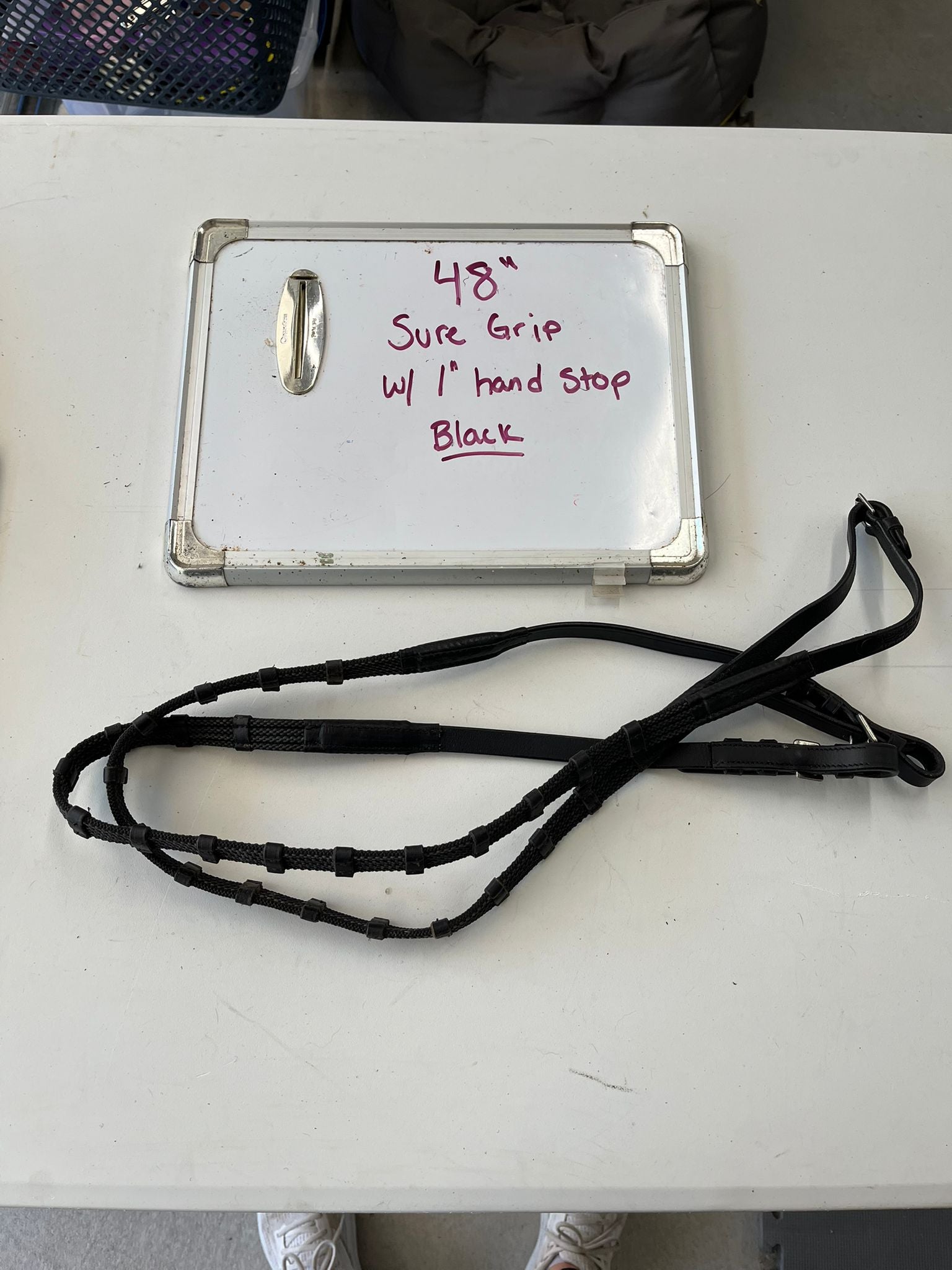 CLEARANCE 48" Sure Grip 1" Hand  stop reins