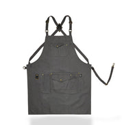 Farmers Defense Canvas Workhorse Apron in Dark Grey
