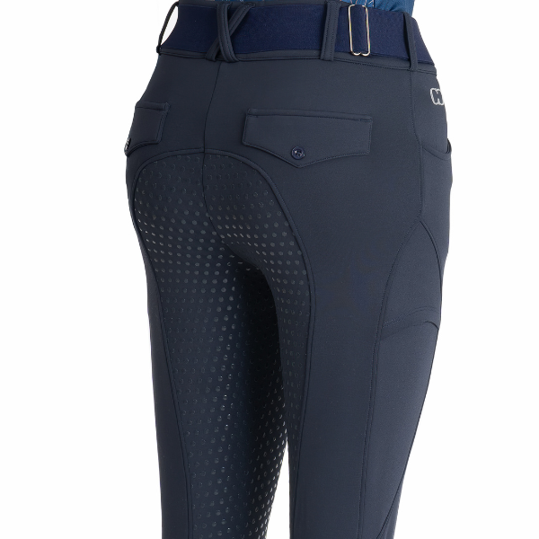 Navy Blue Mid-Weight Winter Full Seat Breeches