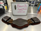 CLEARANCE 26" Brown Comfort Relief Girth w/ fleece pads