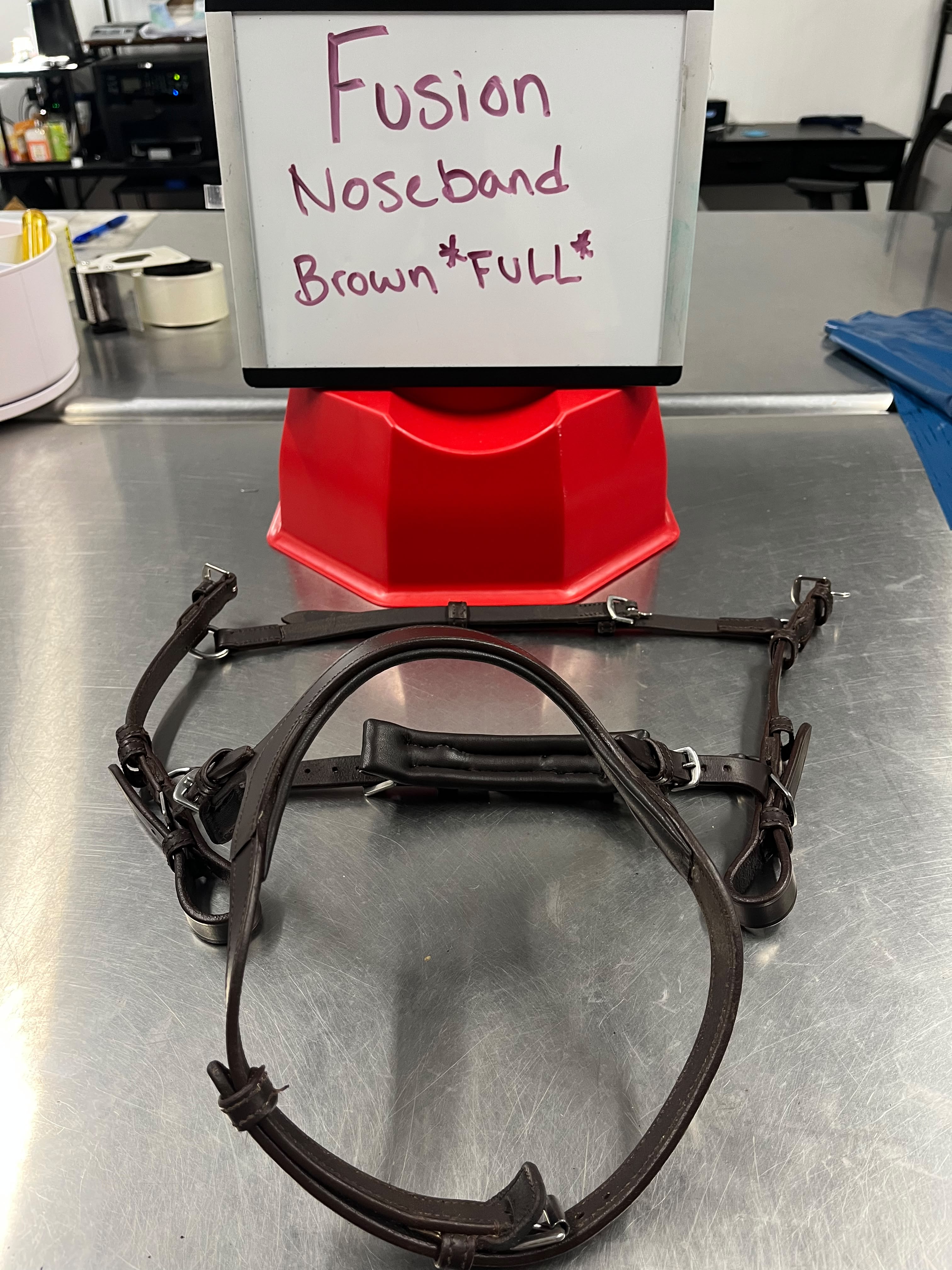 CLEARANCE Brown Full Fusion Noseband