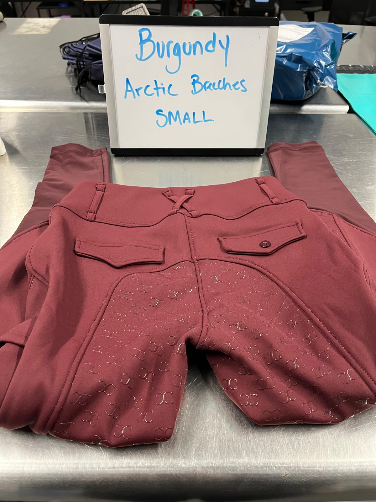 CLEARANCE Burgundy ARCTIC Breeches SMALL