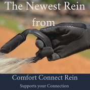 Rêne Comfort Connect - Rembourrage intermittent pour une longueur de rêne et un soutien de la main égaux